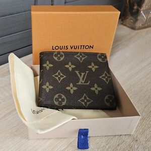 Authentic LOUIS VUITTON Monogram Porte Monet Bifold Vintage Wallet